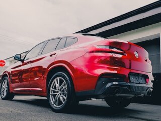 2021 BMW X4 20i II (G02), красный, 4600000 рублей, вид 2