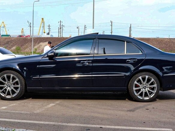2002 Mercedes-Benz E-Класс 320 III (W211, S211), синий, 1030000 рублей - вид 14