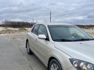 2008 Mazda 3 I (BK) Рестайлинг, серый, 700000 рублей, вид 4