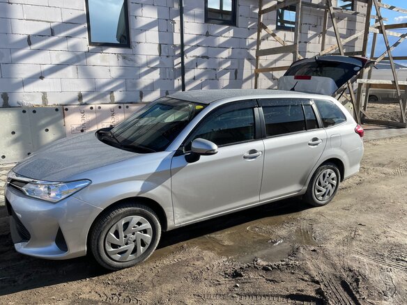 2020 Toyota Corolla Fielder XI (E160, E170) Рестайлинг 2, серый, 1550000 рублей - вид 5