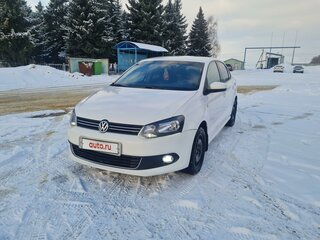 2012 Volkswagen Polo V, белый, 1050000 рублей, вид 1