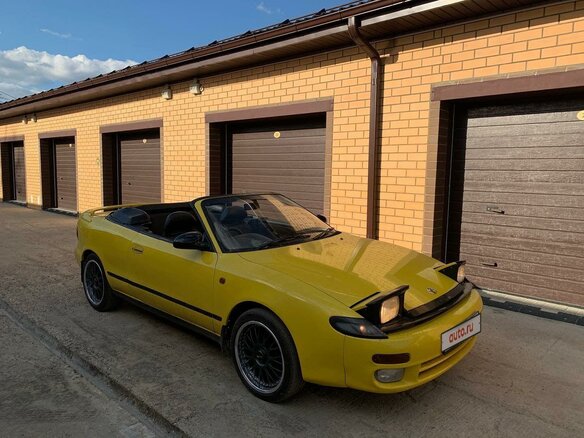 1993 Toyota Celica GT V (T180), жёлтый - вид 13
