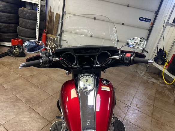 2014 Yamaha XV 1900, красный, 1650000 рублей - вид 9