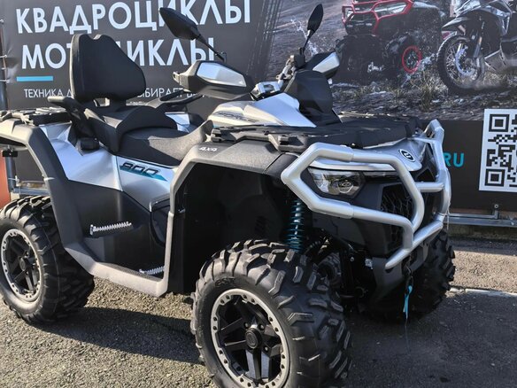 2026 CFMoto CFORCE 800 HO EPS LTD, серебристый, 1619900 рублей - вид 16