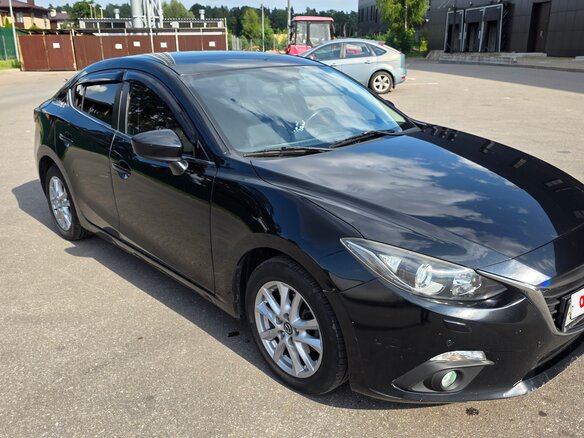 2014 Mazda 3 III (BM), чёрный, 1200000 рублей - вид 3