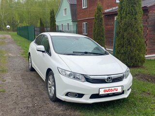 2012 Honda Civic IX, белый, 970000 рублей, вид 1