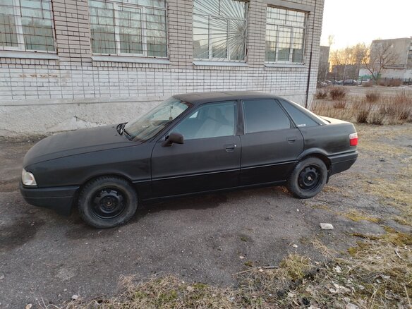 1988 Audi 80 IV (B3), чёрный, 199000 рублей - вид 13