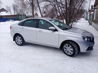 2021 Lada (ВАЗ) Vesta I, серебристый, 1300000 рублей, вид 3