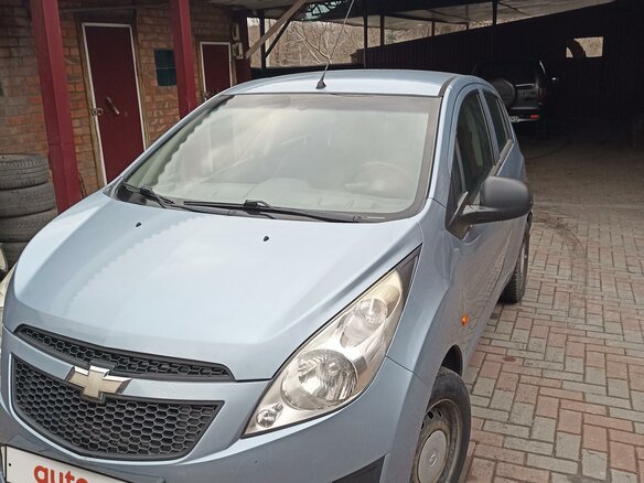2011 Chevrolet Spark III, серый, 680000 рублей - вид 6