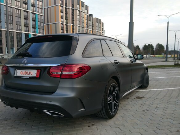 2019 Mercedes-Benz C-Класс 200 d IV (W205) Рестайлинг, серый, 2380000 рублей - вид 10