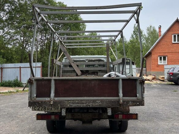 1998 ГАЗ ГАЗель (3302), серебристый, 230000 рублей - вид 5