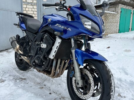 2004 Yamaha FZS1000 Fazer, синий, 360000 рублей, вид 2
