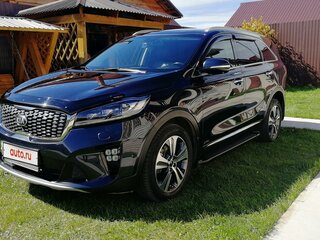 2018 Kia Sorento III Prime Рестайлинг, синий, 3140000 рублей, вид 1
