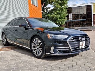 2018 Audi A8 Long 55 TFSI IV (D5), чёрный, 6500000 рублей, вид 1
