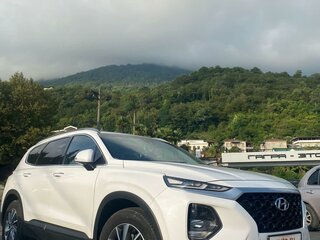 2018 Hyundai Santa Fe IV, белый, 5100000 рублей, вид 1