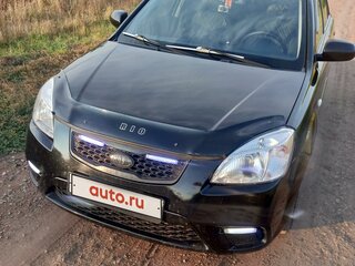 2011 Kia Rio II Рестайлинг, чёрный, 520000 рублей, вид 1