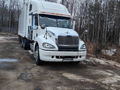 2002 Freightliner Columbia, белый, 1800000 рублей, вид 1