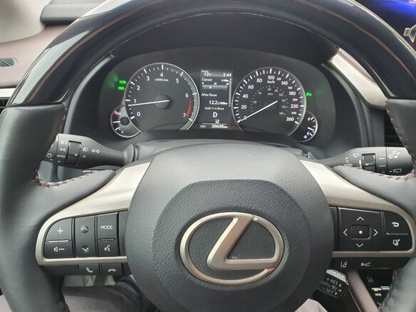 2018 Lexus RX 350L IV, синий, 4245240 рублей - вид 7