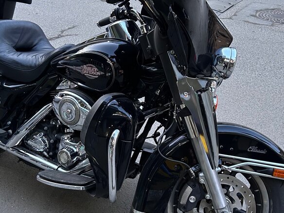 2008 Harley-Davidson Electra Glide, чёрный, 855000 рублей - вид 5
