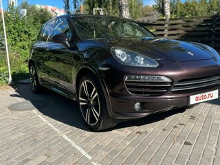2013 Porsche Cayenne Diesel II (958), коричневый, 3100000 рублей, вид 2