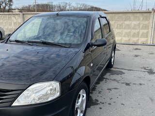 2013 Renault Logan I Рестайлинг, чёрный, 500000 рублей, вид 3