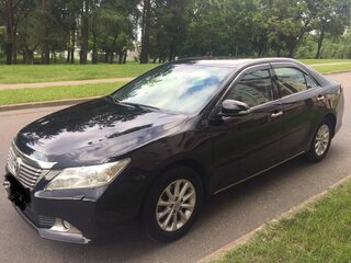 2012 Toyota Camry VII (XV50), чёрный, 1790000 рублей, вид 2