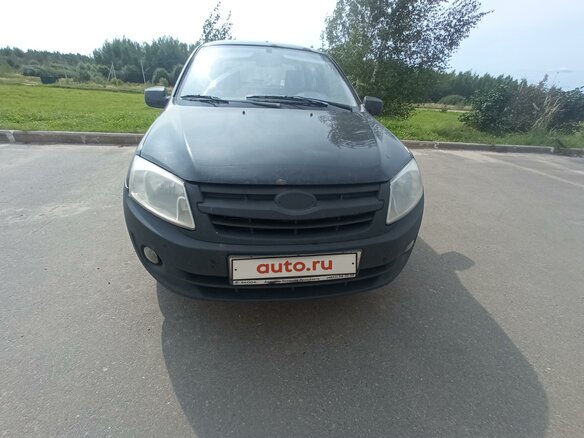 2012 Lada (ВАЗ) Granta I, чёрный, 350000 рублей