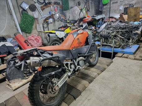 2007 KTM 990 Adventure, оранжевый, 680000 рублей, вид 3