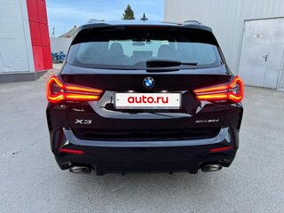 2022 BMW X3 20d xDrive III (G01) Рестайлинг, чёрный, 6600000 рублей, вид 4