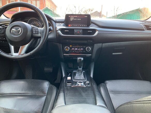 2015 Mazda 6 III (GJ) Рестайлинг, чёрный, 1890000 рублей - вид 13