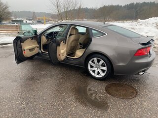 2010 Audi A7 I (4G), коричневый, 1500000 рублей, вид 5