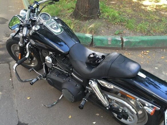 2012 Harley-Davidson Fat Bob, чёрный, 1800000 рублей - вид 6