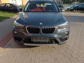 2018 BMW X1 18d sDrive II (F48), серый, 2750000 рублей, вид 3