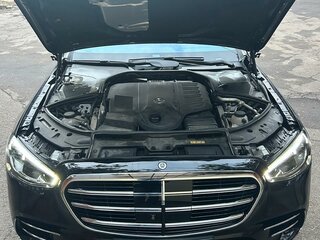 2022 Mercedes-Benz S-Класс 450 Long 4MATIC VII (W223), чёрный, 15400000 рублей, вид 3