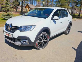 2021 Renault Logan Stepway II Рестайлинг, белый, 1800000 рублей, вид 2