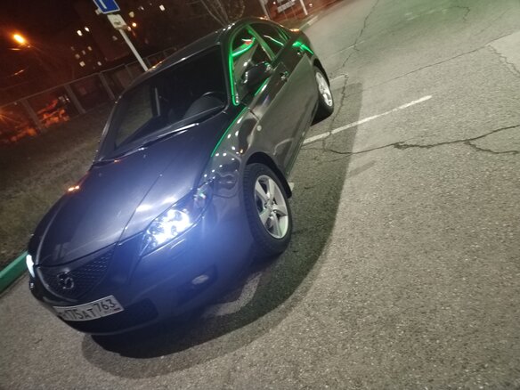 2007 Mazda 3 I (BK) Рестайлинг, серый, 570000 рублей - вид 2