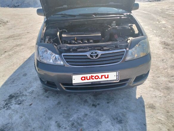 2005 Toyota Corolla IX (E120, E130) Рестайлинг, серый, 600000 рублей - вид 1
