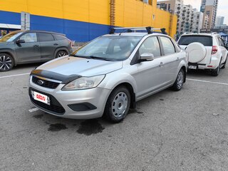 2008 Ford Focus II Рестайлинг, серебристый, 490000 рублей, вид 3