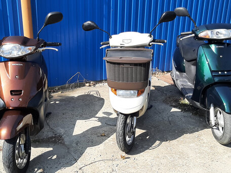 2016 Honda Tact, коричневый, 115000 рублей, вид 3