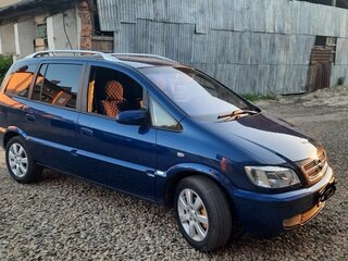 2005 Opel Zafira A Рестайлинг, синий, 650000 рублей, вид 3