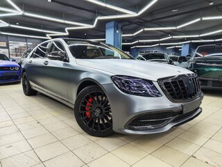 2015 Mercedes-Benz Maybach S-Класс 600 I (X222), чёрный, 7100000 рублей, вид 3