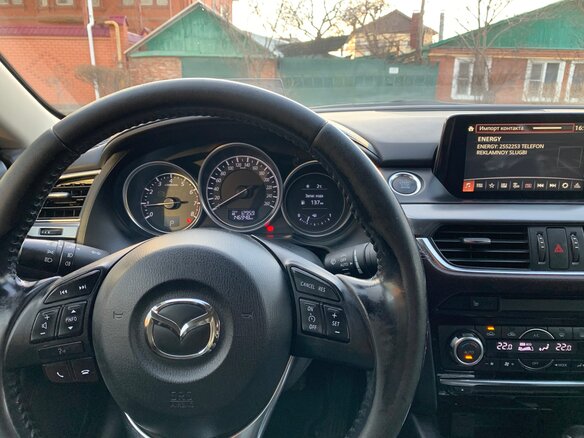 2015 Mazda 6 III (GJ) Рестайлинг, чёрный, 1890000 рублей - вид 14