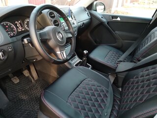 2013 Volkswagen Tiguan I Рестайлинг, серебристый, 1350000 рублей, вид 4