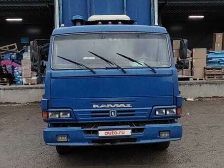 2006 КамАЗ 4308, синий, 2100000 рублей, вид 1