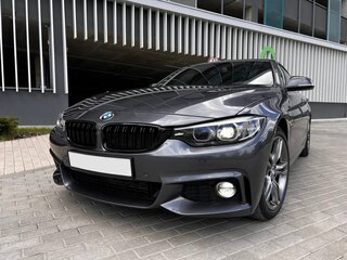 2018 BMW 4 серии Gran Coupe 418d F32/F33/F36 Рестайлинг, серый, 2390000 рублей, вид 4
