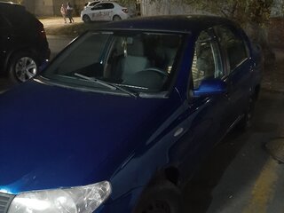 2008 Fiat Albea I Рестайлинг, синий, 250000 рублей, вид 3