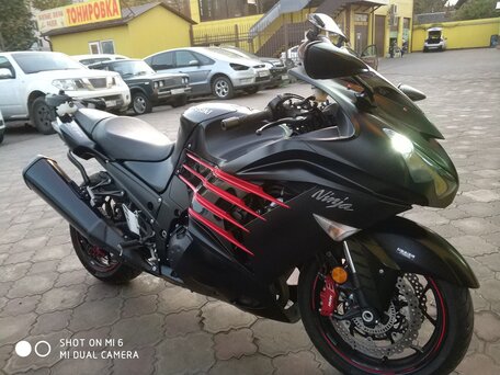 2014 Kawasaki ZZR 1400, чёрный, 800000 рублей, вид 5