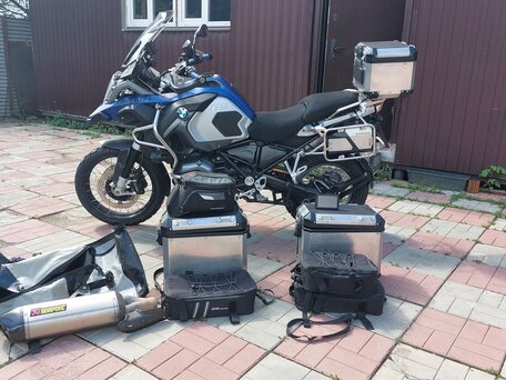 2014 BMW R 1200 GS Adventure, синий, 1100000 рублей, вид 1