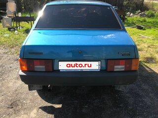 1999 Lada (ВАЗ) 21099, серебристый, 110000 рублей, вид 3
