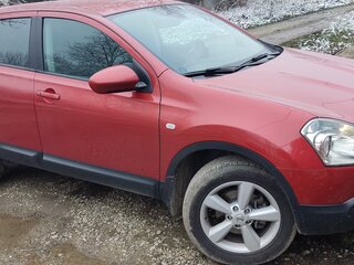 2008 Nissan Qashqai I, красный, 980000 рублей, вид 2